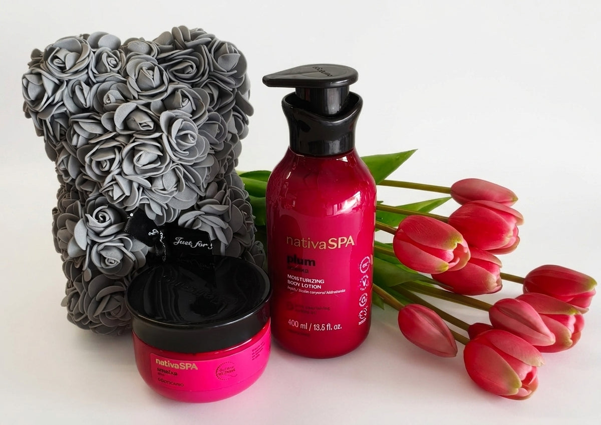 Kit Cuidado Florido Ameixa Negra & Tulipas