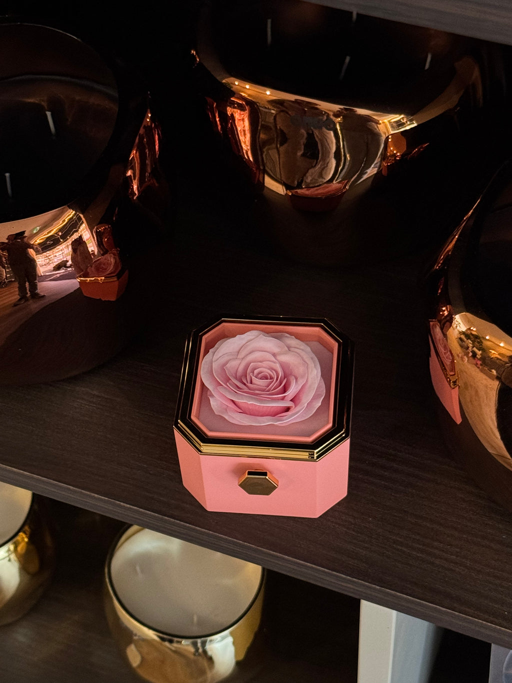 Caixa Rosa Eterna